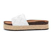 Sandali platform Donna colore Bianco